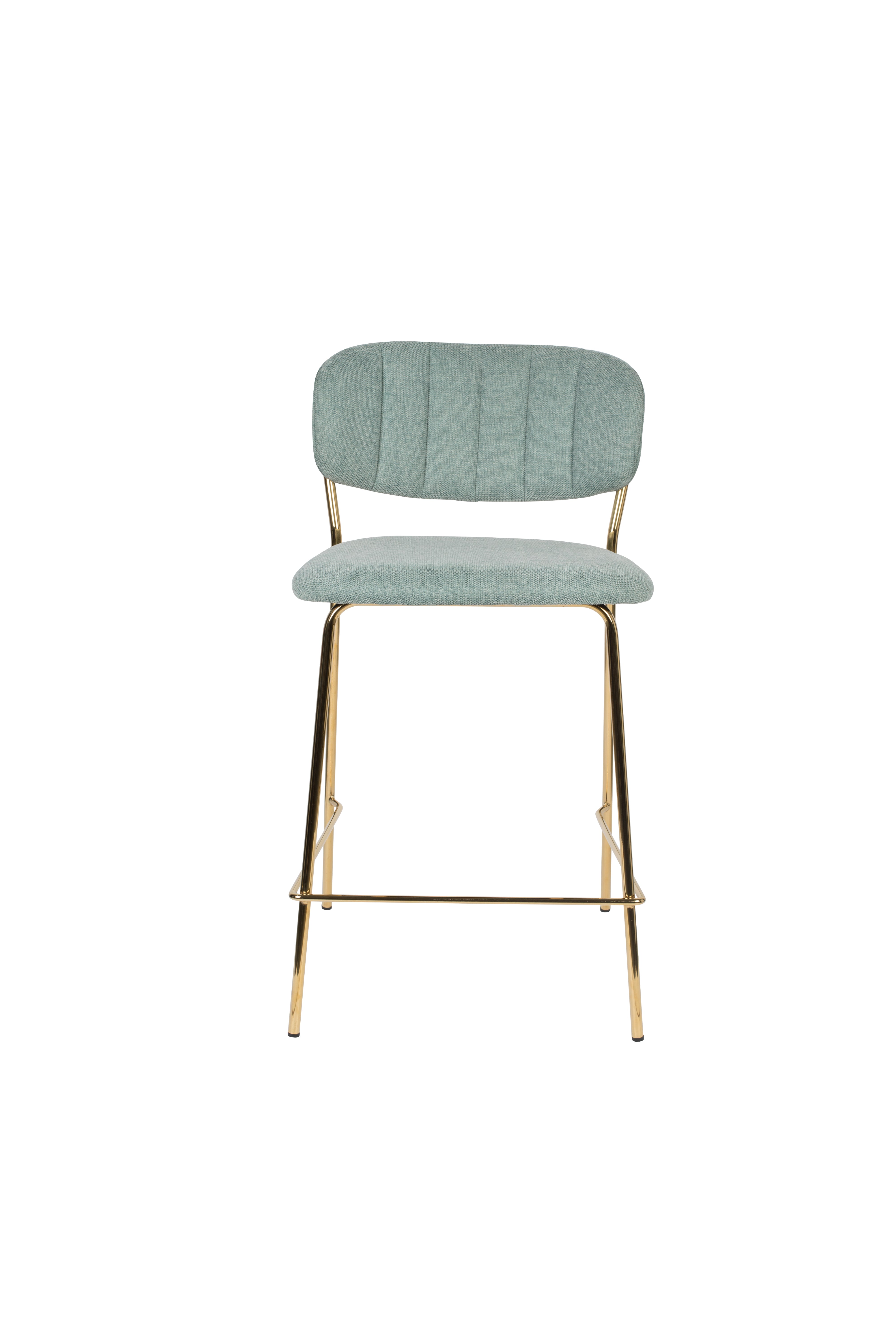 Counter Stool Jolien Gold/Light Green